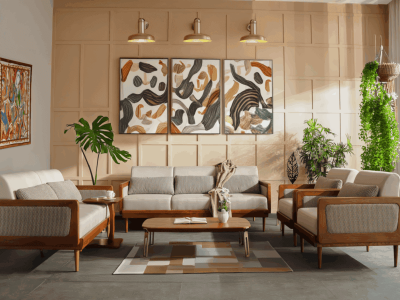 Sofa SF-9018 Three Seater